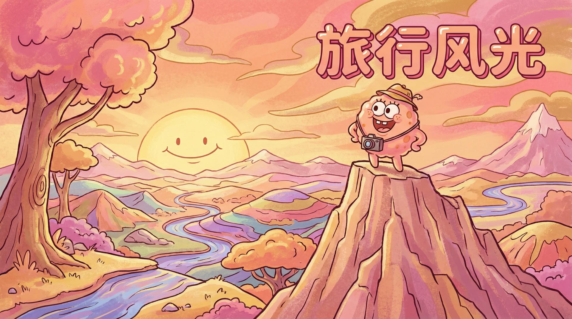 抖荫短视频旅行风光视频